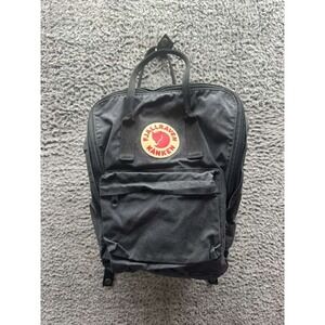 Fjallraven‎ Kanken Classic Vinylon Everyday Outdoor Backpack Black Unisex